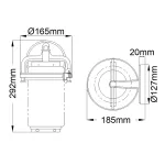 Настенный фонарь Kichler Andover QN-ANDOVER-S