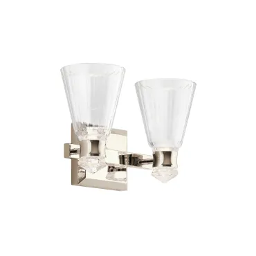 Бра для ванных комнат Kichler Kayva QN-KAYVA2-PN