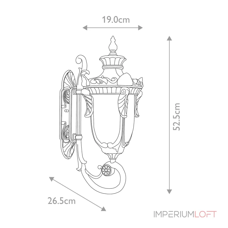 Настенный фонарь Elstead Lighting Philadelphia PH1-M-OB Настенный фонарь Elstead Lighting Philadelphia PH1-M-OB