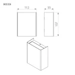Настенный фонарь Natural Concepts Dwell NC-013326-SB