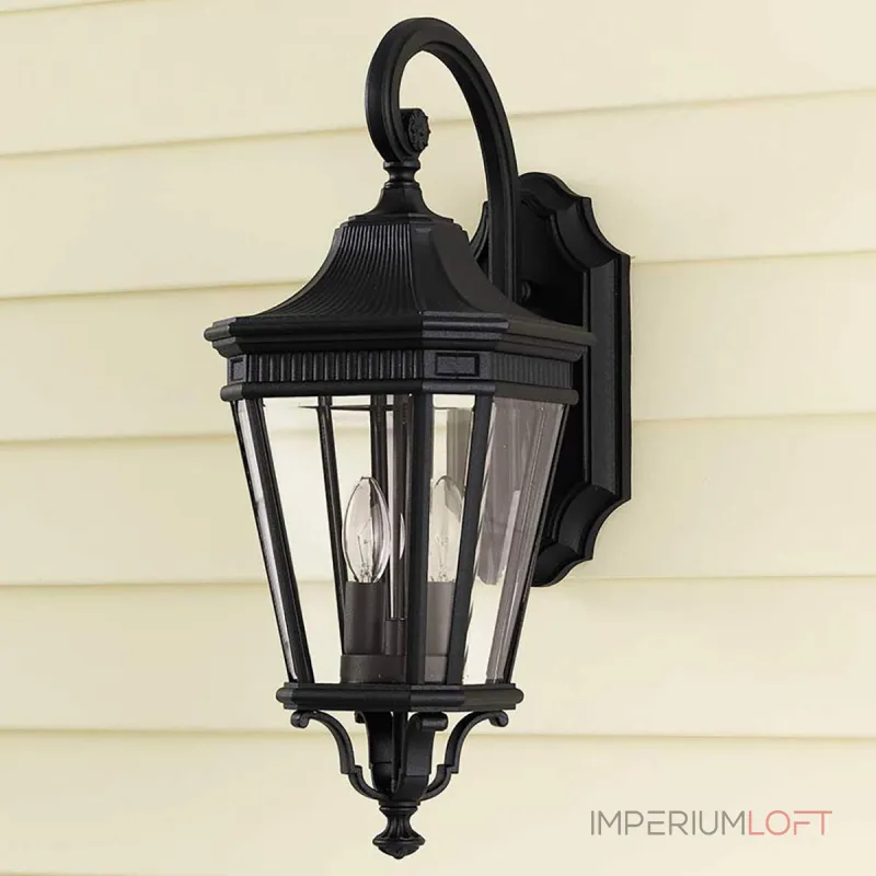 Настенный фонарь Feiss Cotswold lane FE-COTSLN2-M-BK