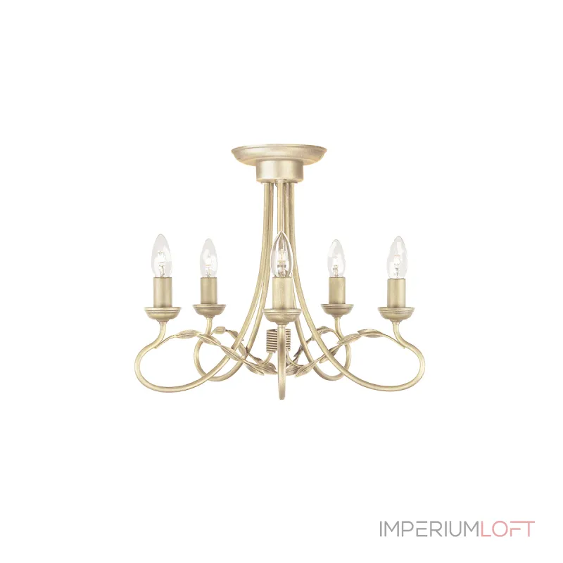 Люстра Elstead Lighting Olivia OV5-IVORY-GOLD Люстра Elstead Lighting Olivia OV5-IVORY-GOLD