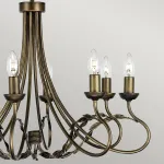 Люстра Elstead Lighting Olivia OV8-BLK-GOLD