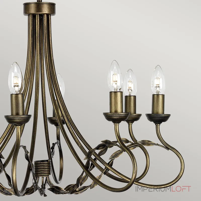 Люстра Elstead Lighting Olivia OV8-BLK-GOLD