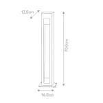 Фонарный столб Elstead Lighting Parkstone PARKSTONE-BOL-A
