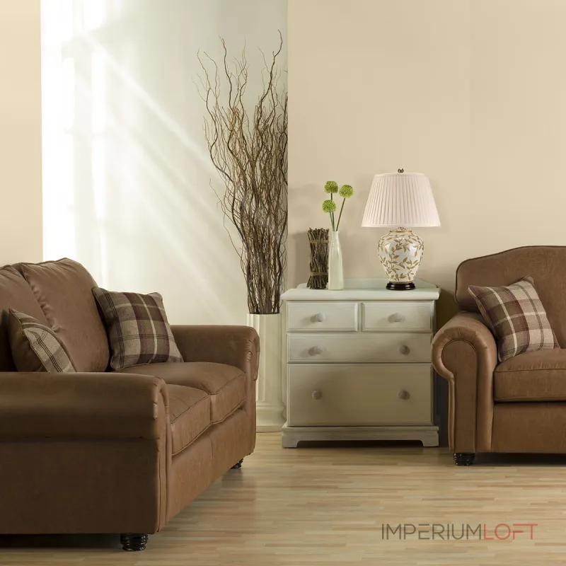 Настольная лампа Elstead Lighting Leaves br gl LEAVES-BR-GL-TL