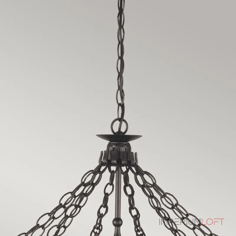 Люстра Elstead Lighting Warwick WR12-GRAPHITE