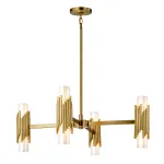 Люстра Elstead Lighting Marvele MARVELE8-AB-OPAL