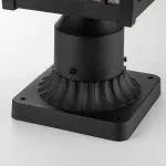 Фонарь-пьедестал Quoizel Cedar point QZ-CEDAR-POINT3-M-BK