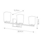 Бра для ванных комнат Kichler Roehm KL-ROEHM3-PC