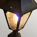 Фонарь-пьедестал Elstead Lighting Chapel CP4-BLACK