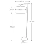Торшер Elstead Lighting Balance BALANCE-FL-BKPN