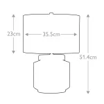 Настольная лампа Elstead Lighting Luga LUGA-TL-NATURAL