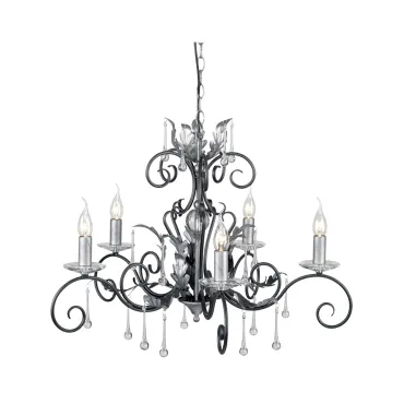 Люстра Elstead Lighting Amarilli AML5-BLK-SILVER Люстра Elstead Lighting Amarilli AML5-BLK-SILVER