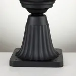 Фонарь-пьедестал Elstead Lighting Chicago CC3-S-BK