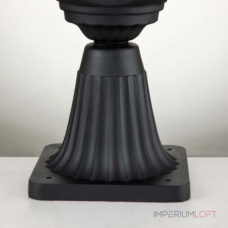 Фонарь-пьедестал Elstead Lighting Chicago CC3-S-BK Фонарь-пьедестал Elstead Lighting Chicago CC3-S-BK