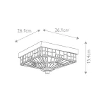 Потолочный фонарь Quoizel Inglenook QZ-INGLENOOK-F