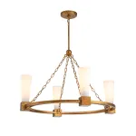 Люстра Elstead Lighting Kristy KRISTY4-DG-OPAL