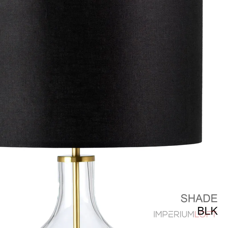Настольная лампа Elstead Lighting Orb ORB-CLEAR-AB-BLK