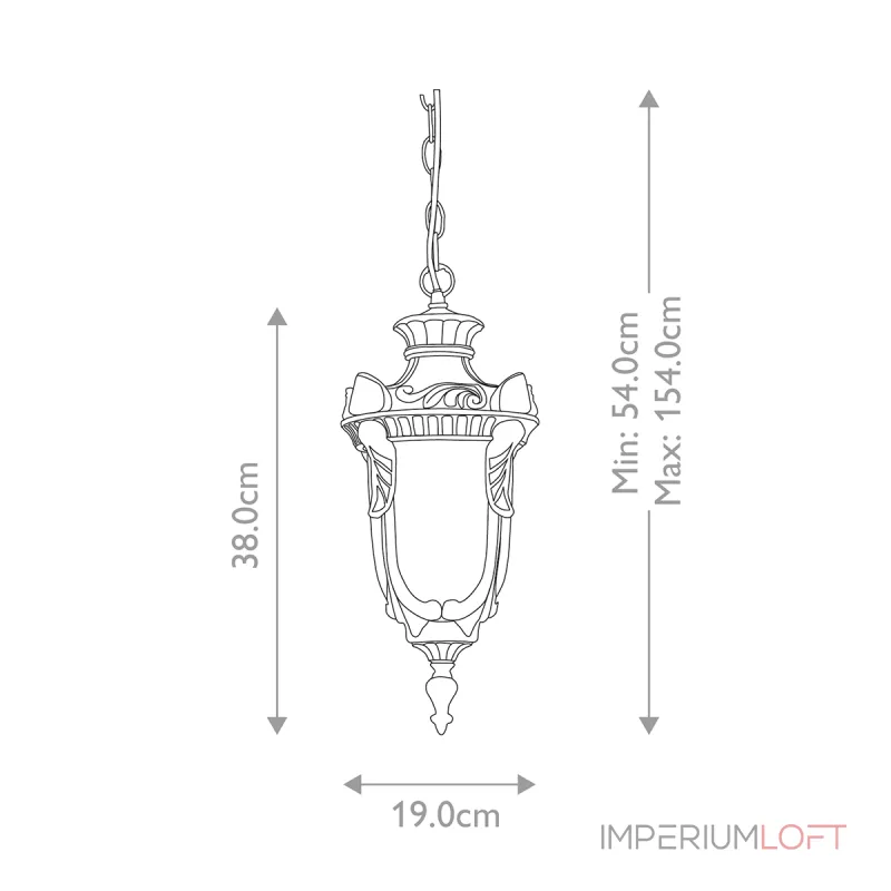 Подвесной фонарь Elstead Lighting Philadelphia PH8-M-OB Подвесной фонарь Elstead Lighting Philadelphia PH8-M-OB