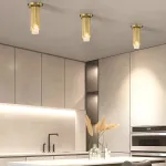 Потолочный светильник Elstead Lighting Marvele MARVELE-MP-AB-OPAL