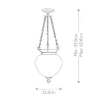 Подвесной светильник Elstead Lighting Finsbury park FP-P-S-POL-NCKL