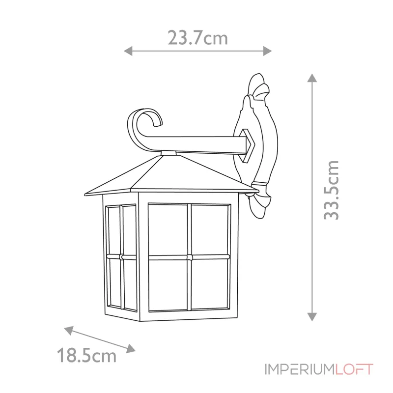 Настенный фонарь Elstead Lighting Winchester BL18-BLACK Настенный фонарь Elstead Lighting Winchester BL18-BLACK