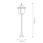 Фонарный столб Elstead Lighting Chapel CP5-BLACK