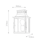 Настенный фонарь Elstead Lighting Lambeth palace LAMBETH-PALACE