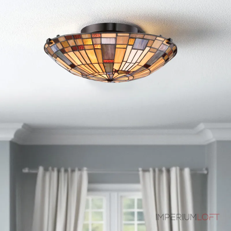 Потолочный светильник Quoizel Inglenook QZ-INGLENOOK-F-SMALL Потолочный светильник Quoizel Inglenook QZ-INGLENOOK-F-SMALL
