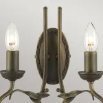 Бра Elstead Lighting Olivia OV2-BLK-GOLD