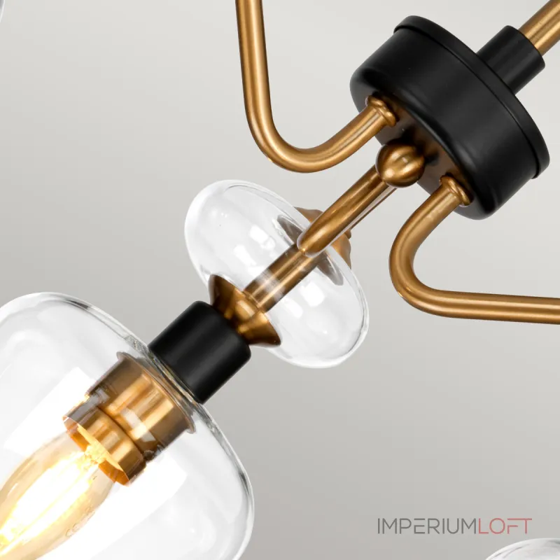 Потолочный светильник Elstead Lighting Armand DL-ARMAND-SF3-AB Потолочный светильник Elstead Lighting Armand DL-ARMAND-SF3-AB