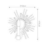 Бра Elstead Lighting Sun king GN-SUN-KING-1-G