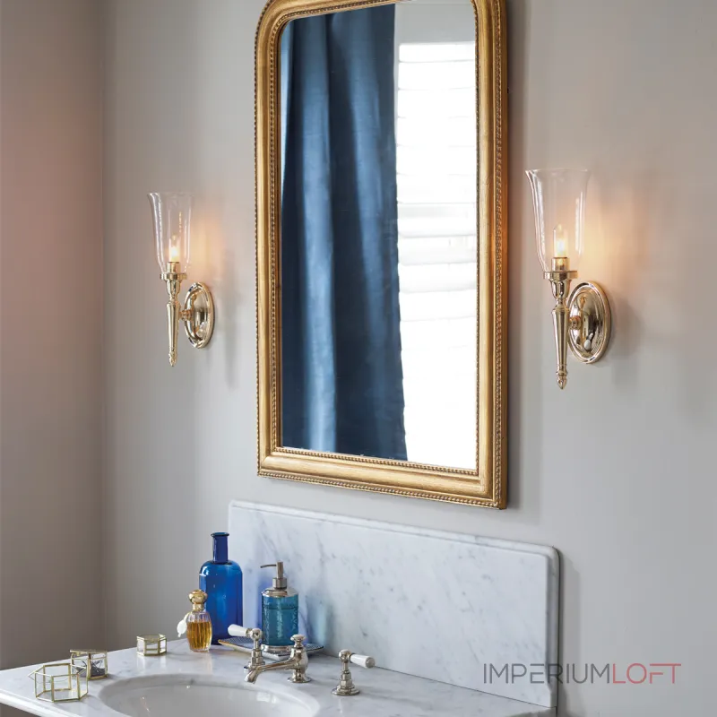 Бра для ванных комнат Elstead Lighting Dryden BATH-DRYDEN2-PB