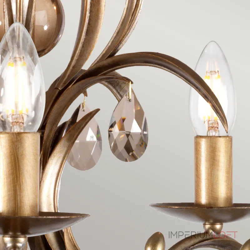 Люстра Elstead Lighting Lily LL5-ANT-BRZ Люстра Elstead Lighting Lily LL5-ANT-BRZ