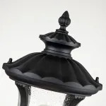 Фонарь-пьедестал Elstead Lighting Chicago CC3-S-BK