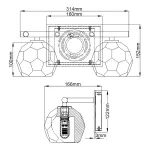 Бра для ванной Quoizel Regalia QN-REGALIA2-PC-BATH