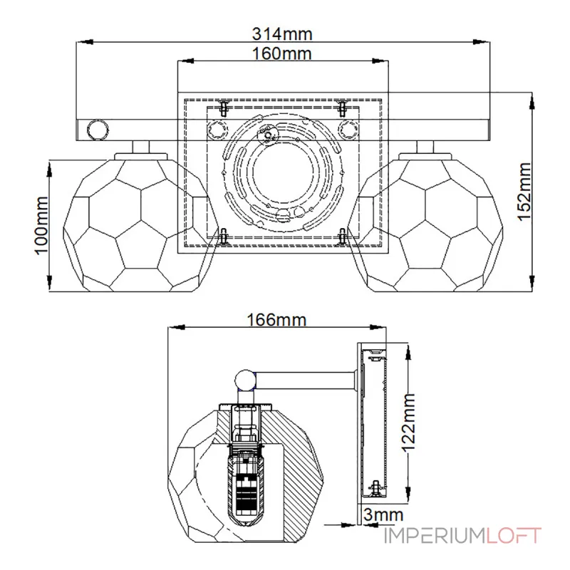 Бра для ванной Quoizel Regalia QN-REGALIA2-PC-BATH Бра для ванной Quoizel Regalia QN-REGALIA2-PC-BATH