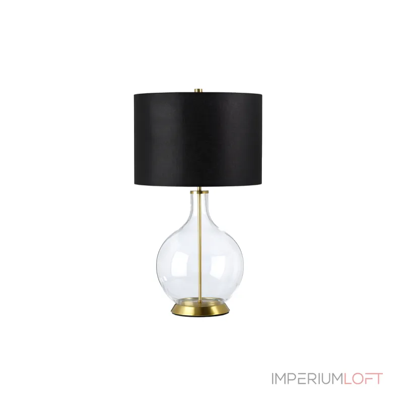 Настольная лампа Elstead Lighting Orb ORB-CLEAR-AB-BLK