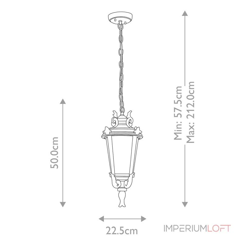 Подвесной фонарь Elstead Lighting Baltimore BT8-M Подвесной фонарь Elstead Lighting Baltimore BT8-M