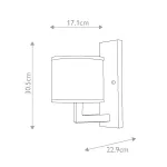 Бра Hinkley Hampton HK-HAMPTON1-BB