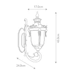 Настенный фонарь Elstead Lighting Philadelphia PH1-S-OB