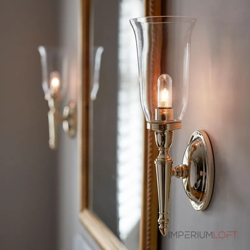 Бра для ванных комнат Elstead Lighting Dryden BATH-DRYDEN2-PB