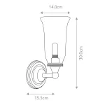 Бра для ванных комнат Elstead Lighting Austen BATH-AUSTEN2-PC