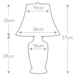 Настольная лампа Elstead Lighting Blue g jar BLUE-G-JAR-TL