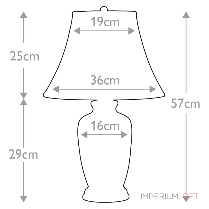 Настольная лампа Elstead Lighting Blue g jar BLUE-G-JAR-TL