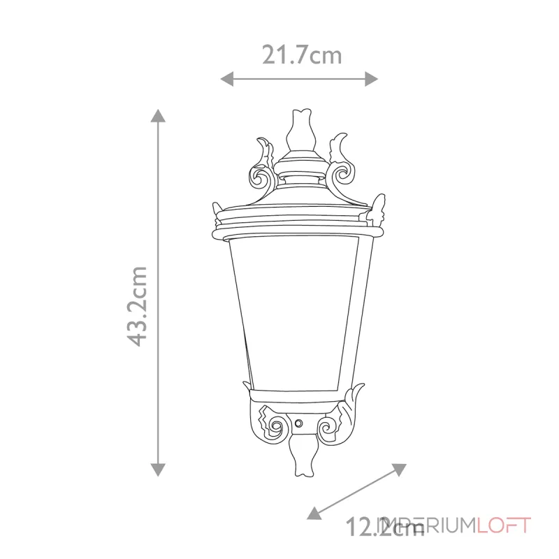 Настенный фонарь Elstead Lighting Baltimore BT7-M