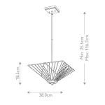 Подвесной светильник Elstead Lighting Alderley TF-ALDERLEY-F-P