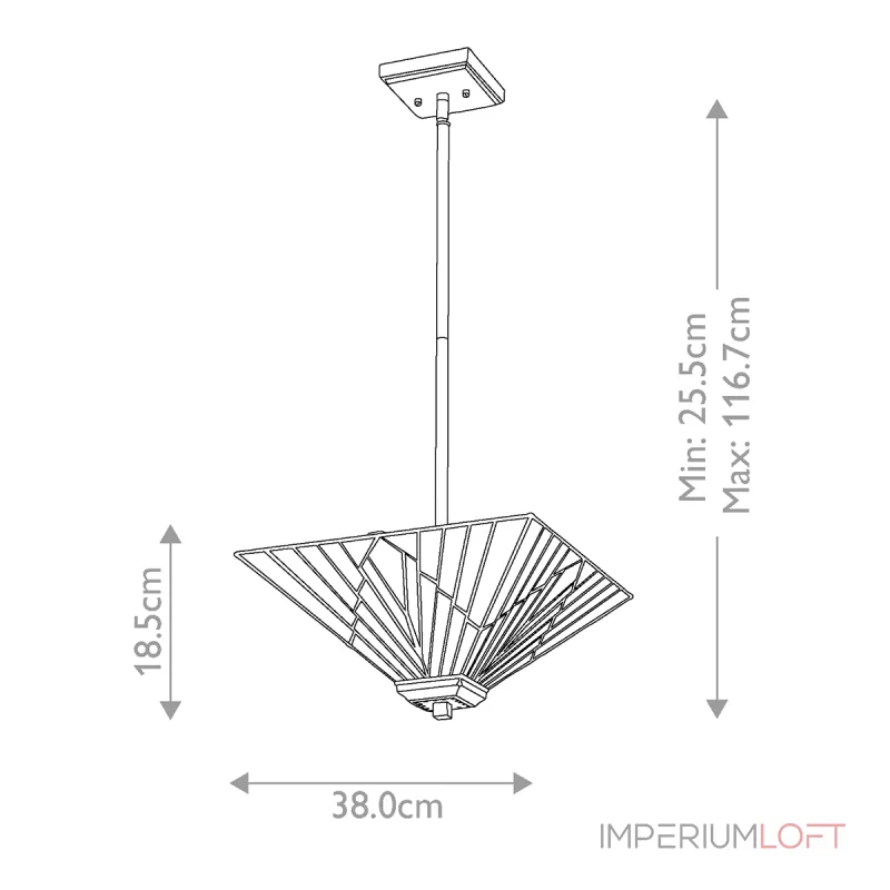 Подвесной светильник Elstead Lighting Alderley TF-ALDERLEY-F-P