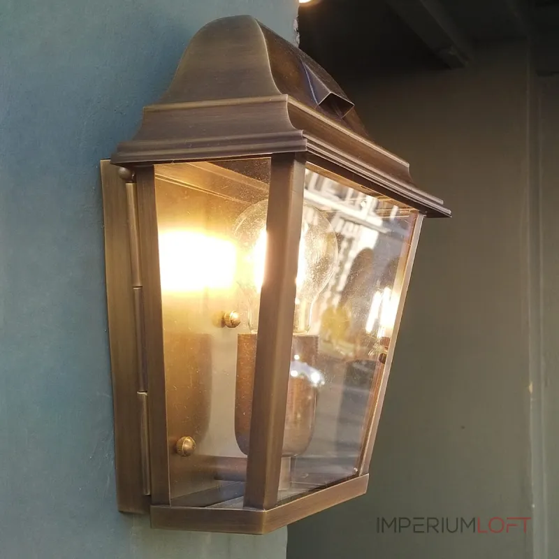 Настенный фонарь Elstead Lighting St james ST-JAMES-BRASS